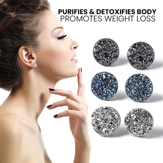 Magnetic Detox and Weight Loss Therapy Earrings - DPKL Sales