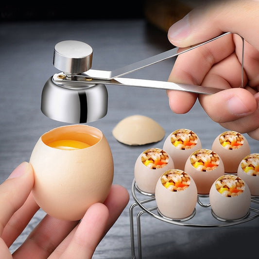 Stainless Steel Egg Scissors Egg Top Cutter Shell Opener - DPKL Sales